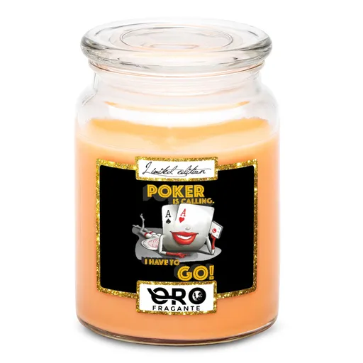 Svíčka Poker calling (Vůně svíčky: Tropické ovoce)