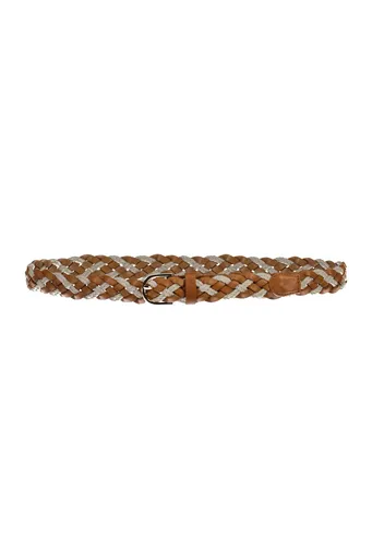 OPASEK GANT BRAID BELT CREAM