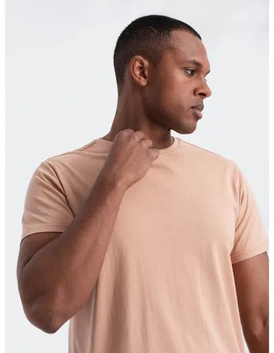 Pánské bavlněné tričko Classic BASIC tělové