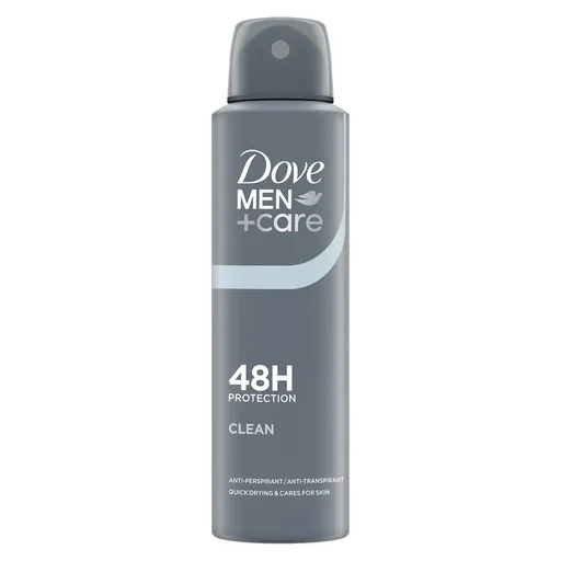 Dove Antiperspirant ve spreji Men Care Clean (Anti-Perspirant) 150 ml