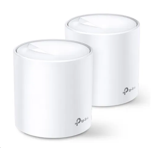 TP-Link Deco X60(2-pack) WiFi6 Mesh (AX5400, 2, 4GHz/5GHz, 2xGbELAN/WAN)