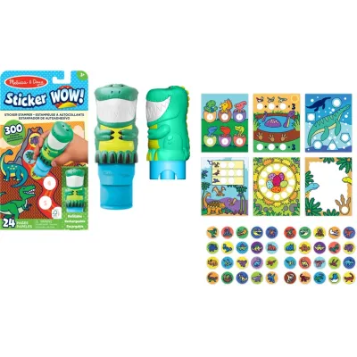 Melissa & Doug sticker wow samolepky dinosauři