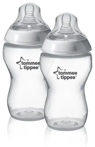 TOMMEE TIPPEE Kojenecká láhev C2N 340 ml 3m+ 2 ks