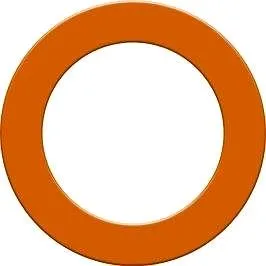 Designa Surround - kruh kolem terče - Orange (287611)