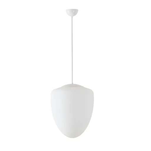 OSMONT AST60880 ASTRA P závěsné skleněné svítidlo bílá IP40 4000 K 27W LED