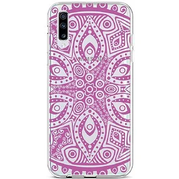 TopQ Samsung A70 silikon Violet Mandala 42551 (Sun-42551)