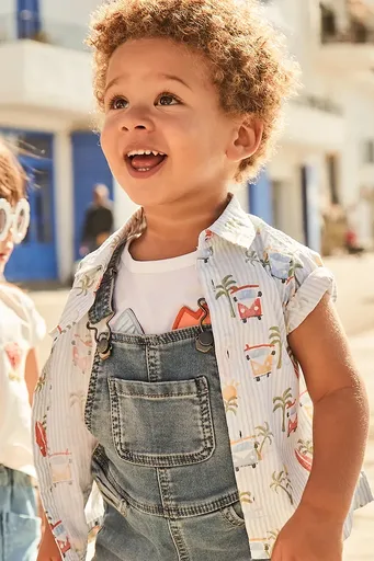 Dětská bavlněná košile Mayoral