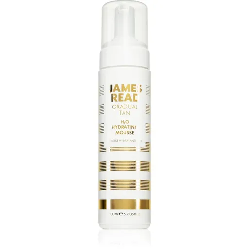 James Read Gradual Tan H2O Hydrating Mousse samoopalovací pěna s omlazujícím účinkem 200 ml