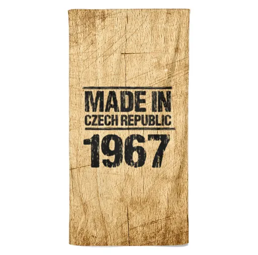 Osuška Made In (rok: 1967, Velikost osušky: 100x170cm)