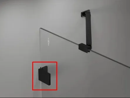 MEXEN LUNAR nástěnný držák s krytkou /2 kusy/, černá 830-04-70