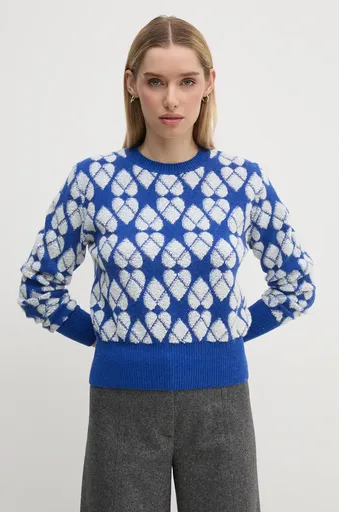 Svetr z vlněné směsi United Colors of Benetton