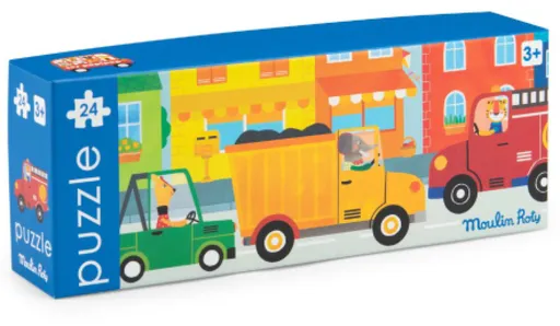 Puzzle auta - 24 pcs