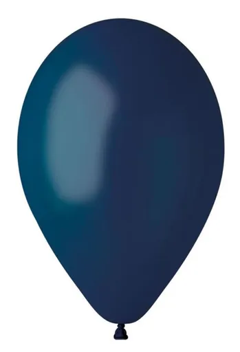Balonky 100 ks NAVY MODRÉ - 30 cm pastelové - SMART