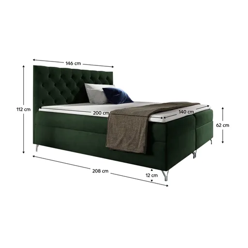 Boxspringová postel GUINEVRA 7 Tempo Kondela