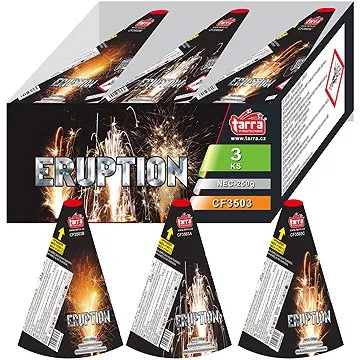 Ohňostroj -fontány eruption 175 - 3 ks  (8595596316441)