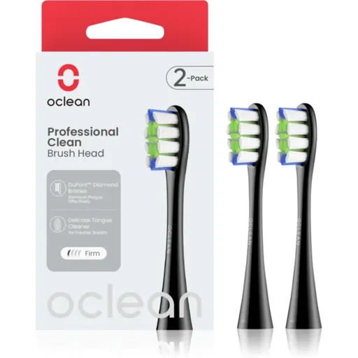 Oclean Professional Clean P1C5 B02 náhradní hlavice Black 2 ks