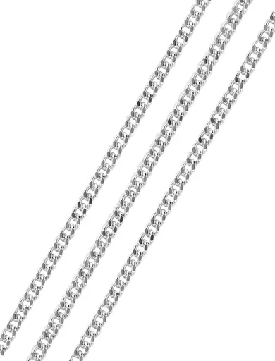 Soliter Řetízek z bílého zlata 50 cm Pancer 271 115 00236 07