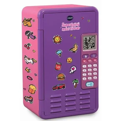 VTech Supertajný maxi trezor CZ - růžový