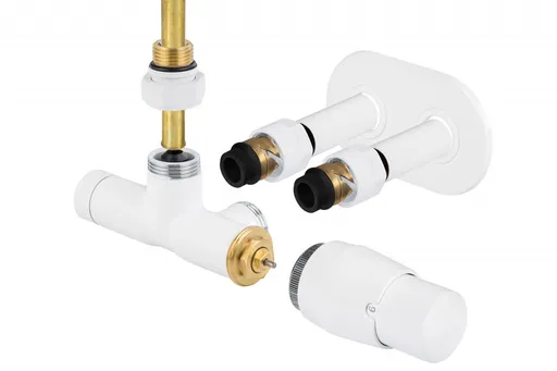 HOPA SINGLE-SET, jednobodový ventil (Z7) Barva Bílá, Varianta Levá RDSINGLESETLW