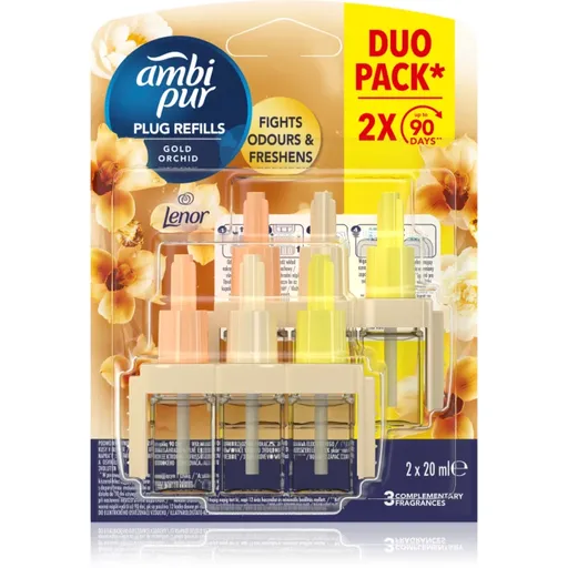 AmbiPur 3volution Gold Orchid náhradní náplň 2x20 ml