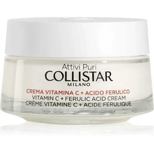 Collistar Attivi Puri Vitamin C + Ferulic Acid Cream rozjasňující krém s vitaminem C 50 ml