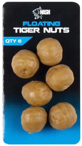 Nash umělá nástraha tygří ořech floating tiger nut 6 ks