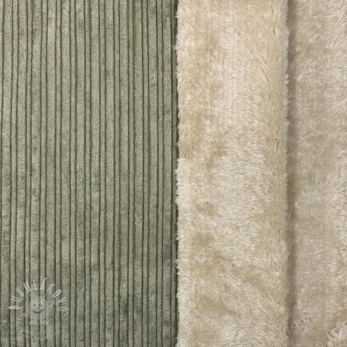 Manšestr Cofur fleece camo green