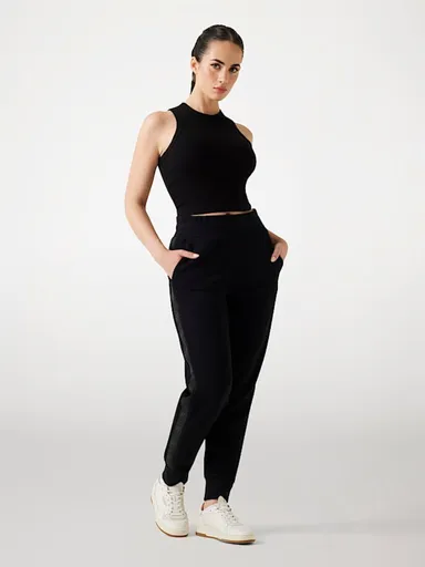 Guess dámské černé tepláky W5YB11KBYE2 XS