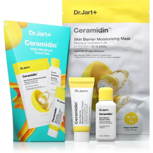 Dr. Jart+ Ceramidin™ Hello Moisture Travel Set cestovní sada pro obnovu kožní bariéry