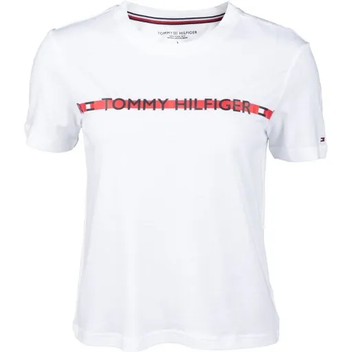 Tommy Hilfiger SS TEE Dámské tričko, bílá, velikost