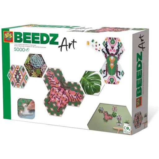 Alltoys Kreativní sada Beedz Art - Hex Botanika