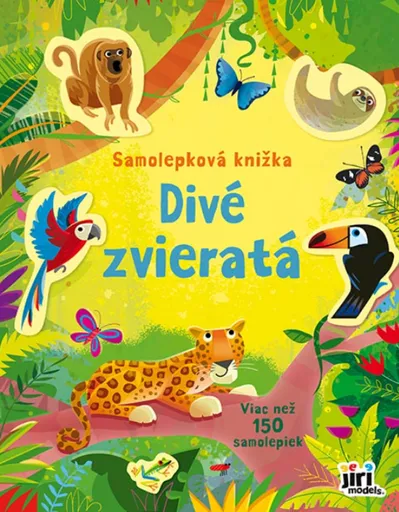 Samolepková knižka Divé zvieratá