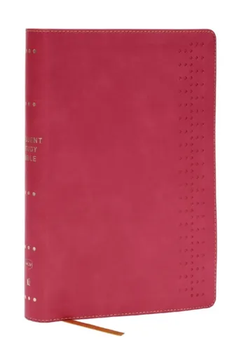 Student Study Bible: A Guide to Knowing and Living Godâ€™s Word (NKJV, Pink Leathersoft, Red Letter, Comfort Print) - Thomas Nelson