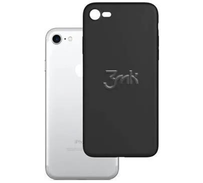 3mk ochranný kryt Matt Case pro Apple iPhone 7 / 8 / SE (2020/2022) černá