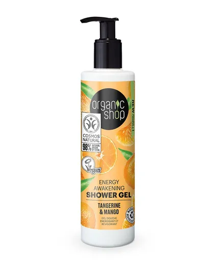 Organic Shop Povzbuzující sprchový gel Mandarinka a mango (Energy Awakening Shower Gel) 280 ml