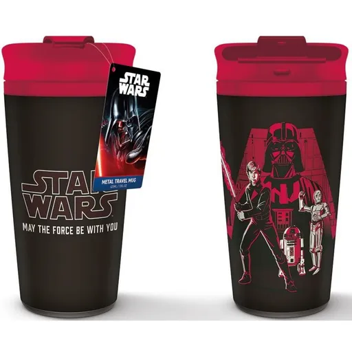 Hrnek cestovní Star Wars May the force be with you 450 ml