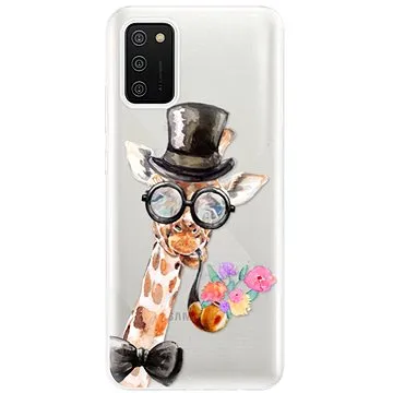 iSaprio Sir Giraffe pro Samsung Galaxy A02s (sirgi-TPU3-A02s)