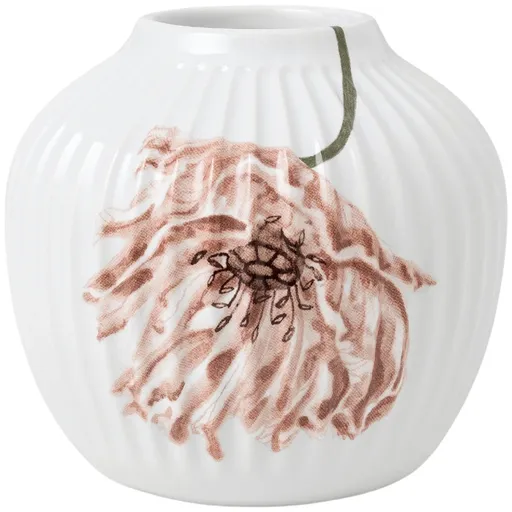Váza HAMMERSHOI POPPY Kähler 13 cm bílá
