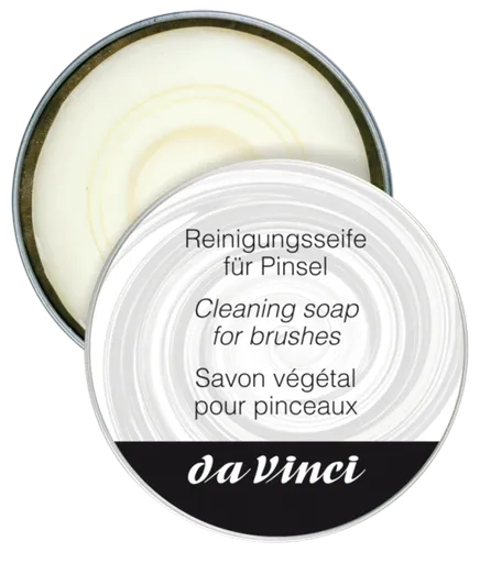 Mýdlo na štětce daVinci 85g v plechové krabičce