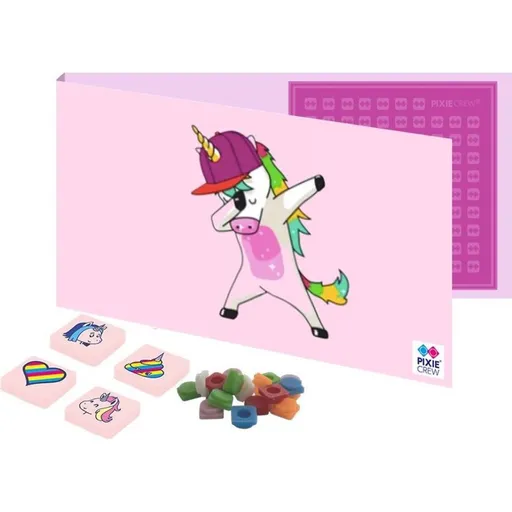 Pixie Crew pohlednice s dárkem jednorožec