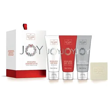 SCOTTISH FINE SOAPS Luxusní dárková sada - Spiced Apple (5016365042284)