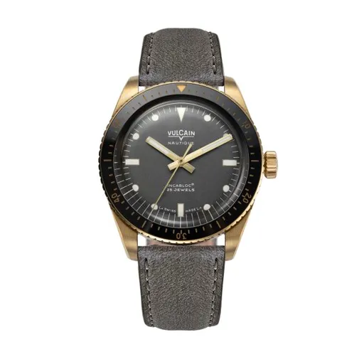 Vulcain Skindiver Nautique Bronze / Gray - Grey