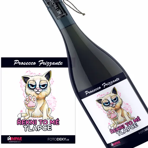 Víno Řekni to mé tlapce (Druh Vína: Prosecco)