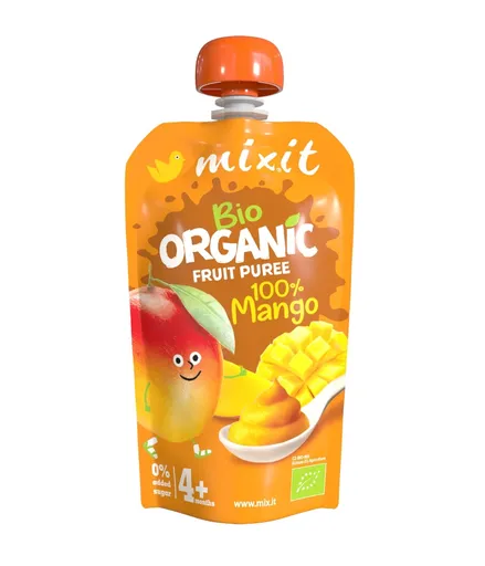 Mixit BIO Ovocná kapsička 100% Mango 110 g