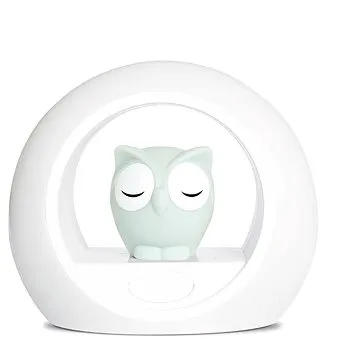 ZAZU - Sovička LOU šedá - noční světlo se senzorem pláče (799439610521)