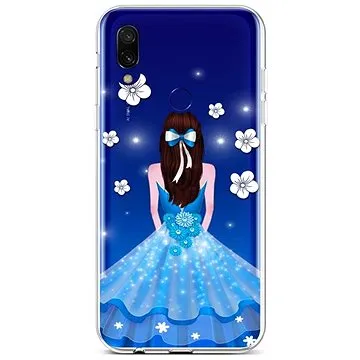 TopQ Xiaomi Redmi Note 7 silikon Blue Princess 67905 (Sun-67905)