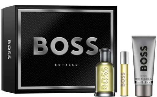 Hugo Boss Boss No. 6 Bottled - EDT 100 ml + sprchový gel 100 ml + EDT 10 ml