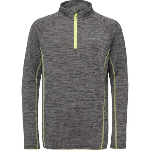 Klimatex MAKAU Dětský funkční pulovr, šedá, velikost