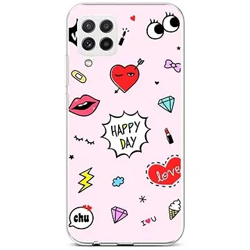 TopQ Samsung A22 silikon Happy Day 65178 (Sun-65178)