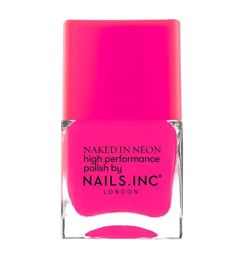 Nails Inc. Naked in Neon Sun Street Passage high lak na nehty 14 ml